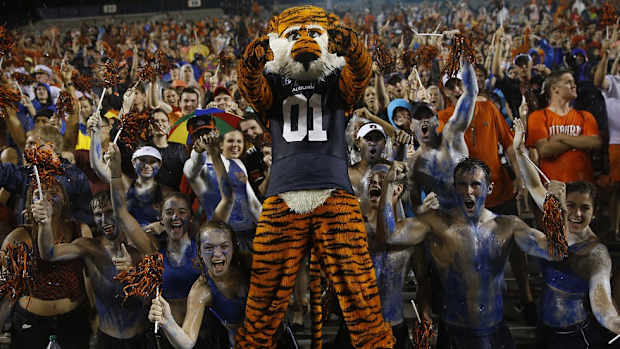 Aubie the Tiger is one crazy cat
